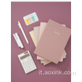 Coperchio in pelle PU personalizzato Notebook B5 Business Stationery